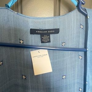 Light blue overthrow, NWT